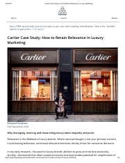 cartier case study|cartier new york case study.